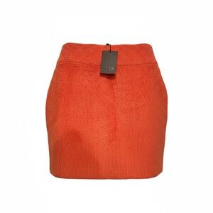 NBD Vibrant Orange Mini Skirt